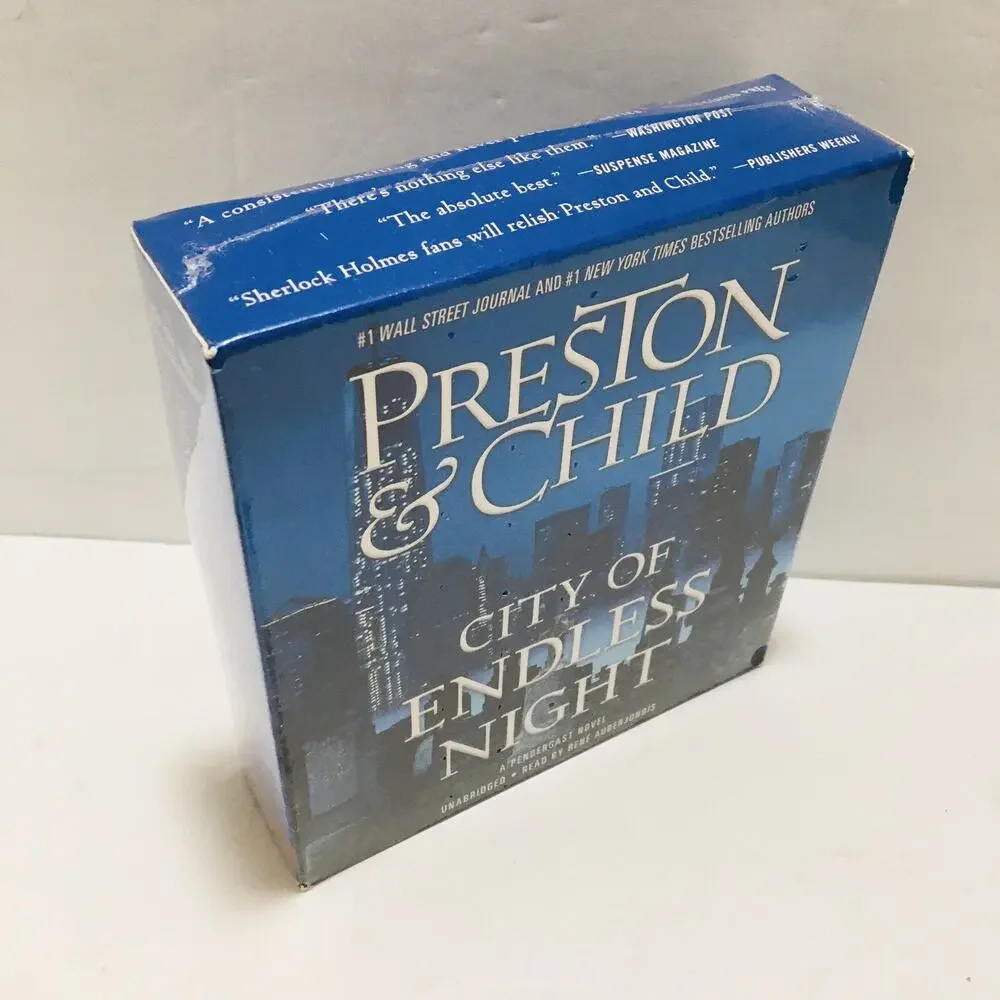 CITY OF ENDLESS NIGHT by PRESTON & CHILD ~UNABRIDGED CD AUDIOBOOK NEW SEALED